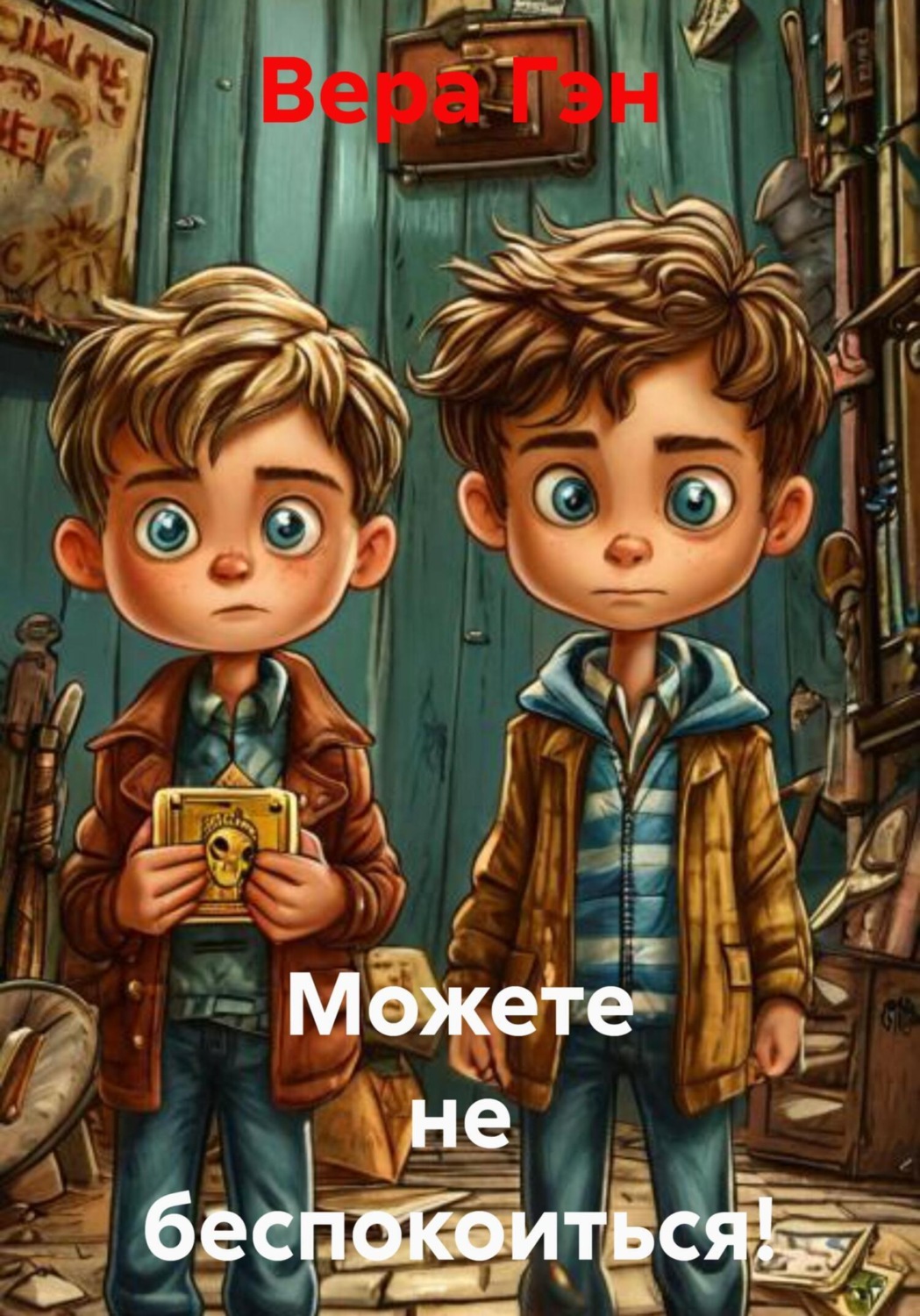 Обложка книги «Можете не беспокоиться!»