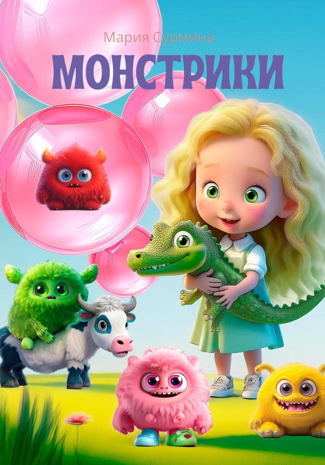 Обложка книги «Монстрики»