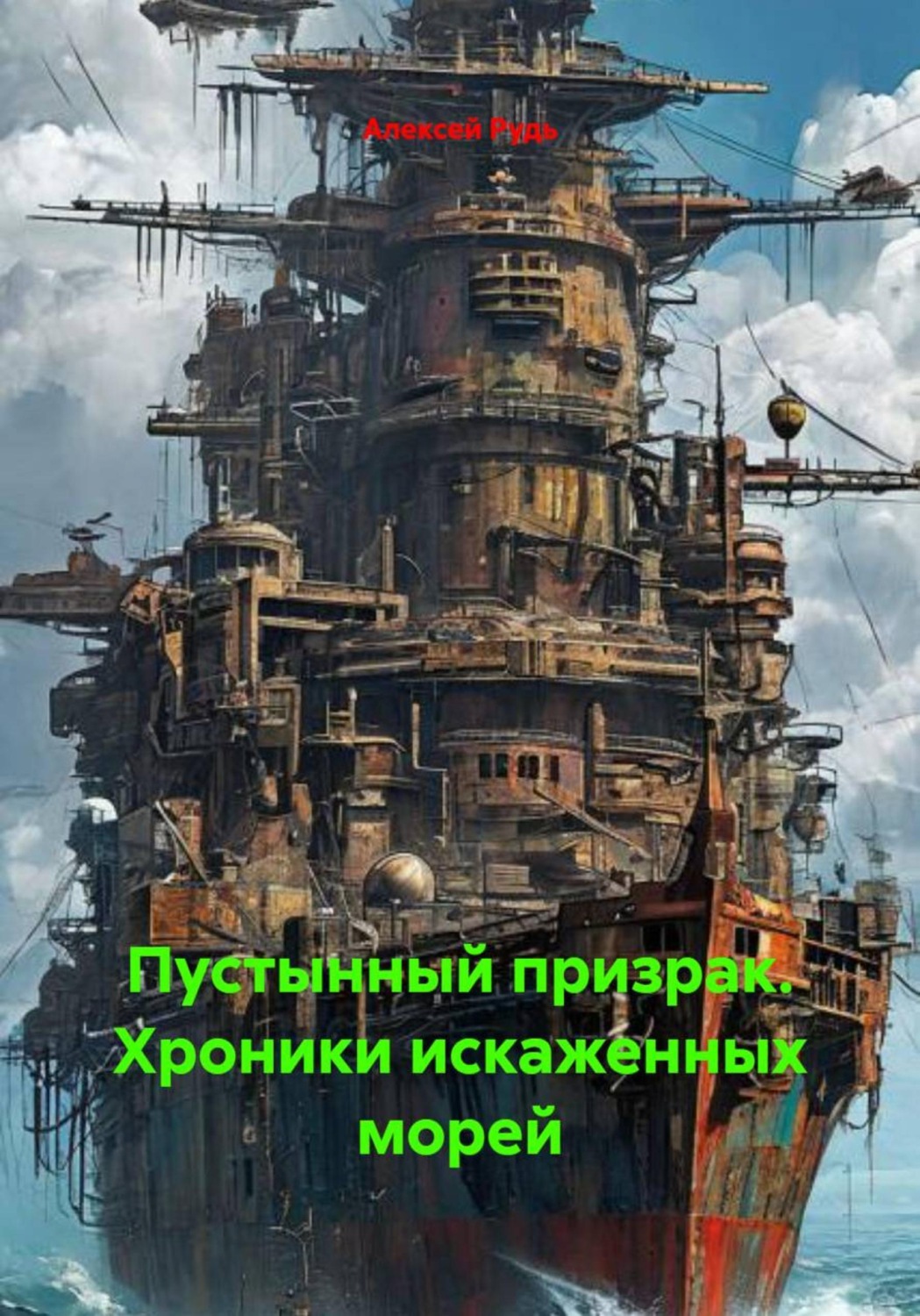Обложка книги «Пустынный призрак. Хроники искаженных морей»