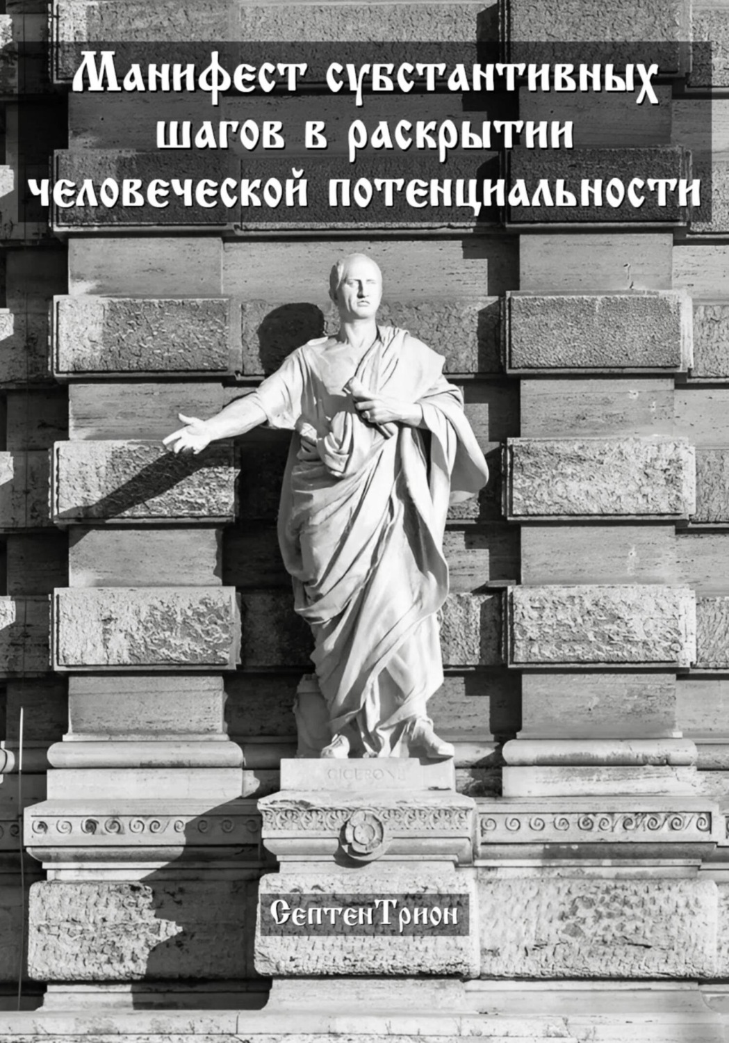 Обложка книги «Манифест субстантивных шагов в раскрытии человеческой потенциальности»