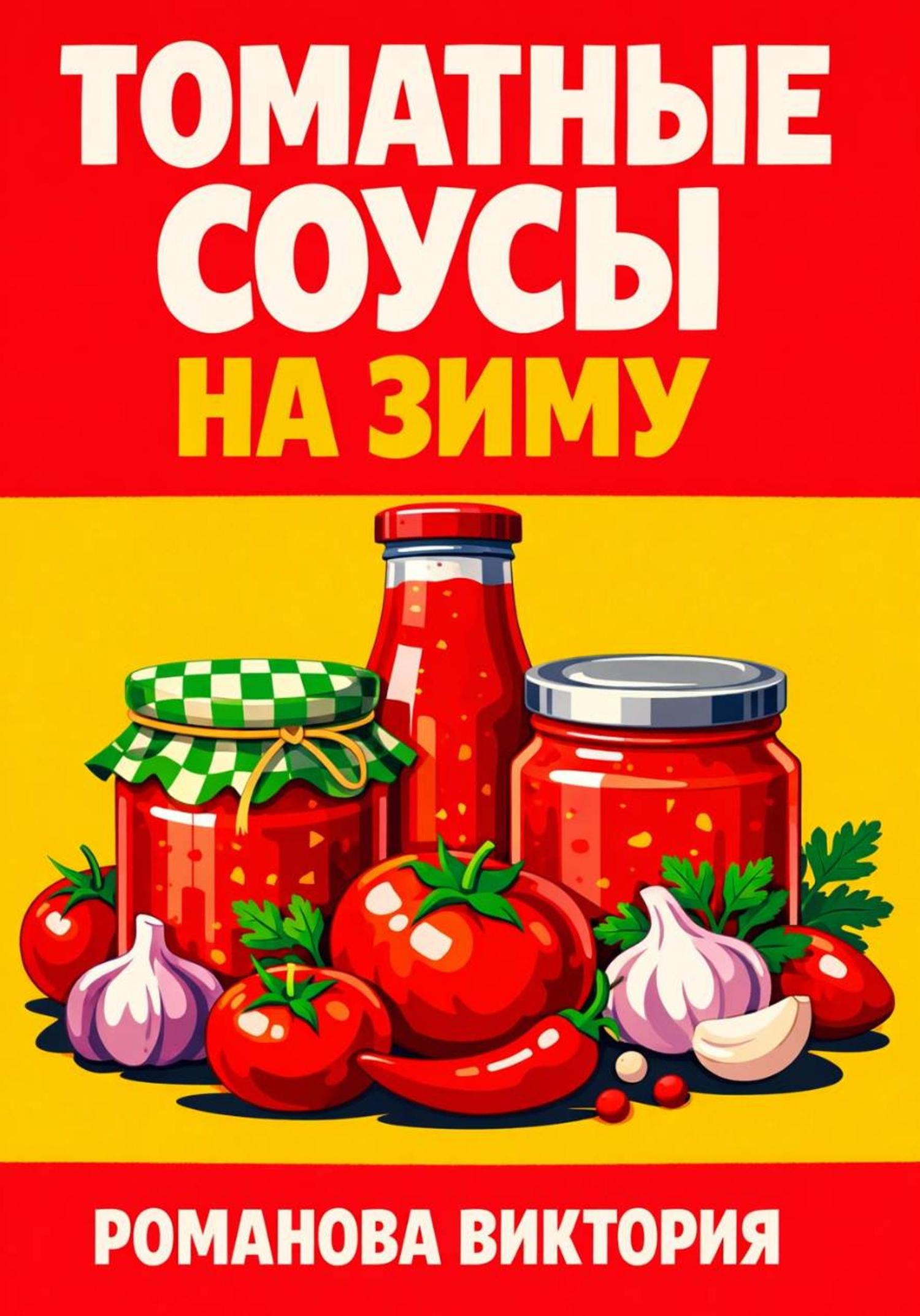 Обложка книги «Томатные соусы на зиму»