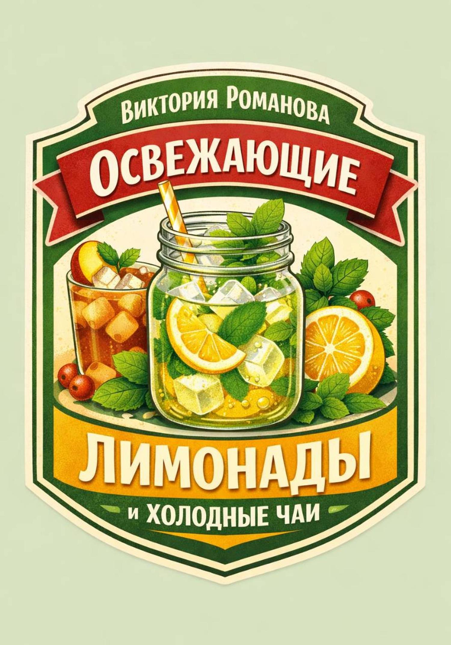 Обложка книги «Освежающие лимонады и холодные чаи»
