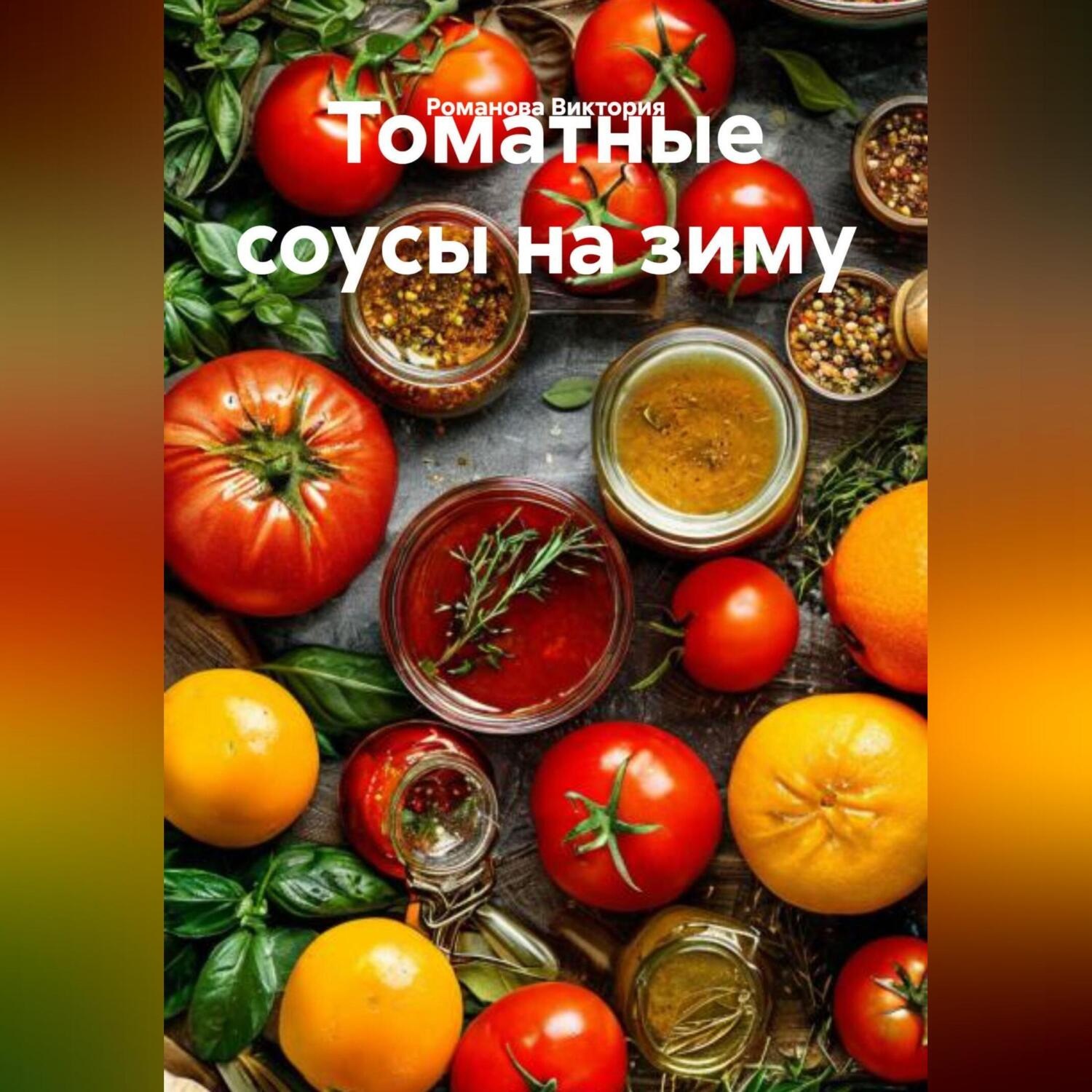 Обложка книги «Томатные соусы на зиму»