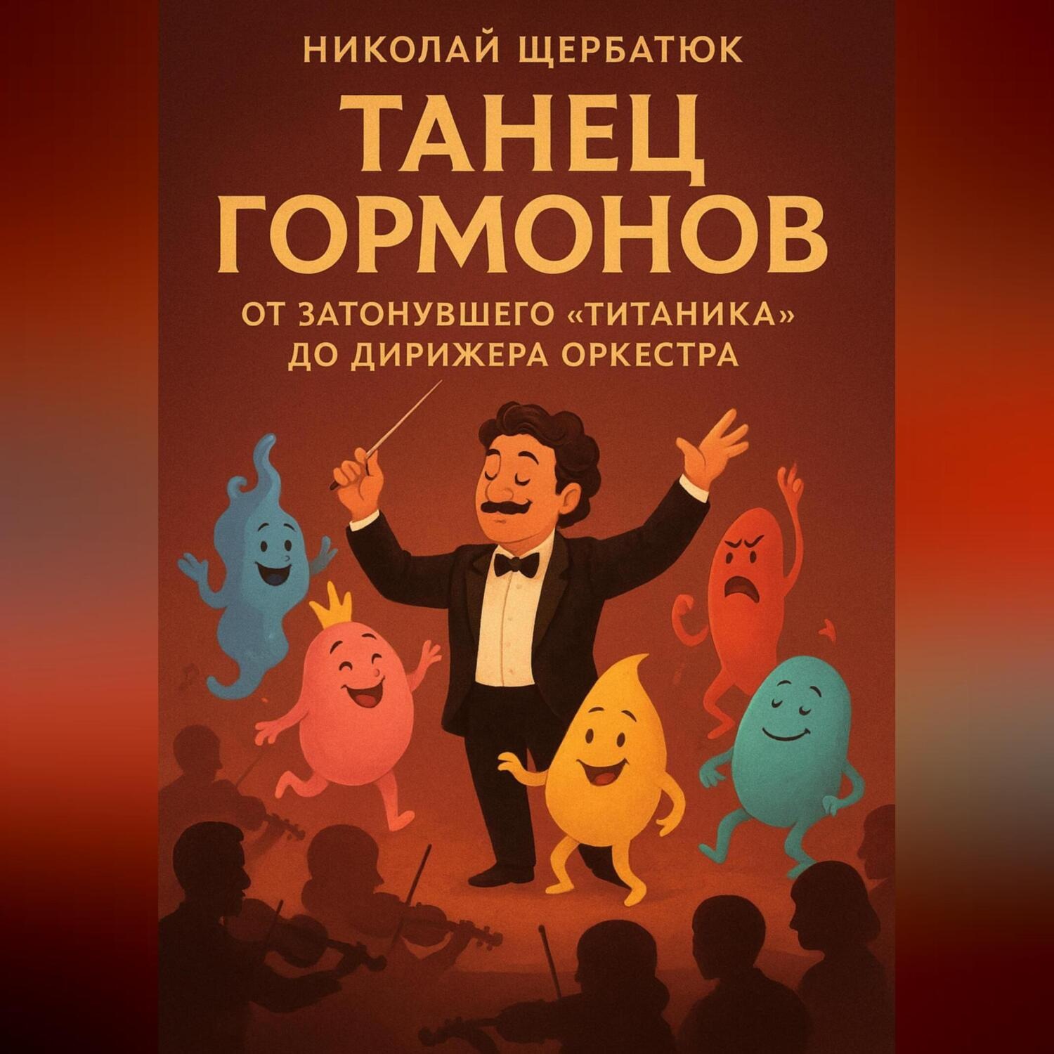 Обложка книги «Танец Гормонов: От Затонувшего «Титаника» до Дирижера Оркестра»
