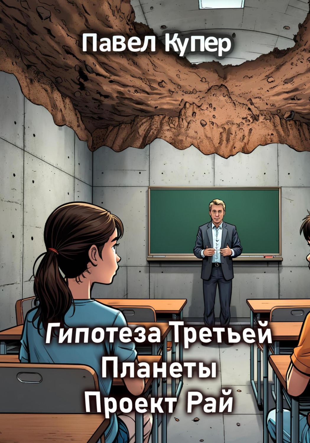 Обложка книги «Гипотеза Третьей Планеты: Проект Рай»