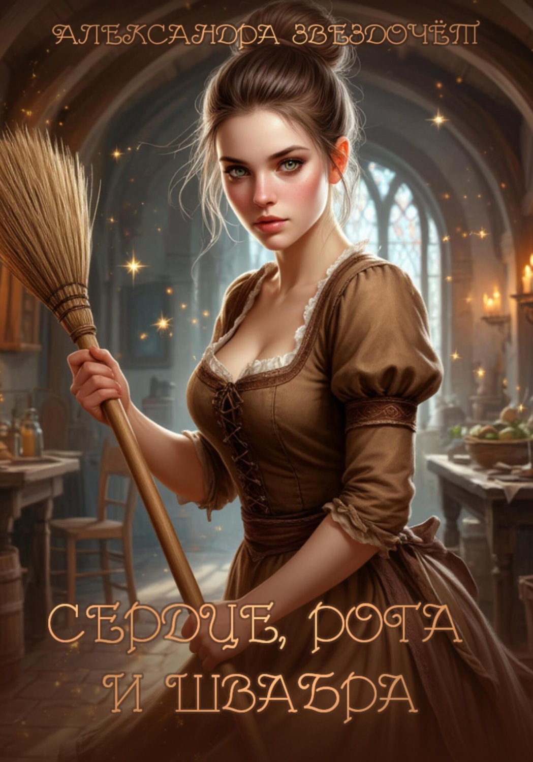 Обложка книги «Сердце, рога и швабра»