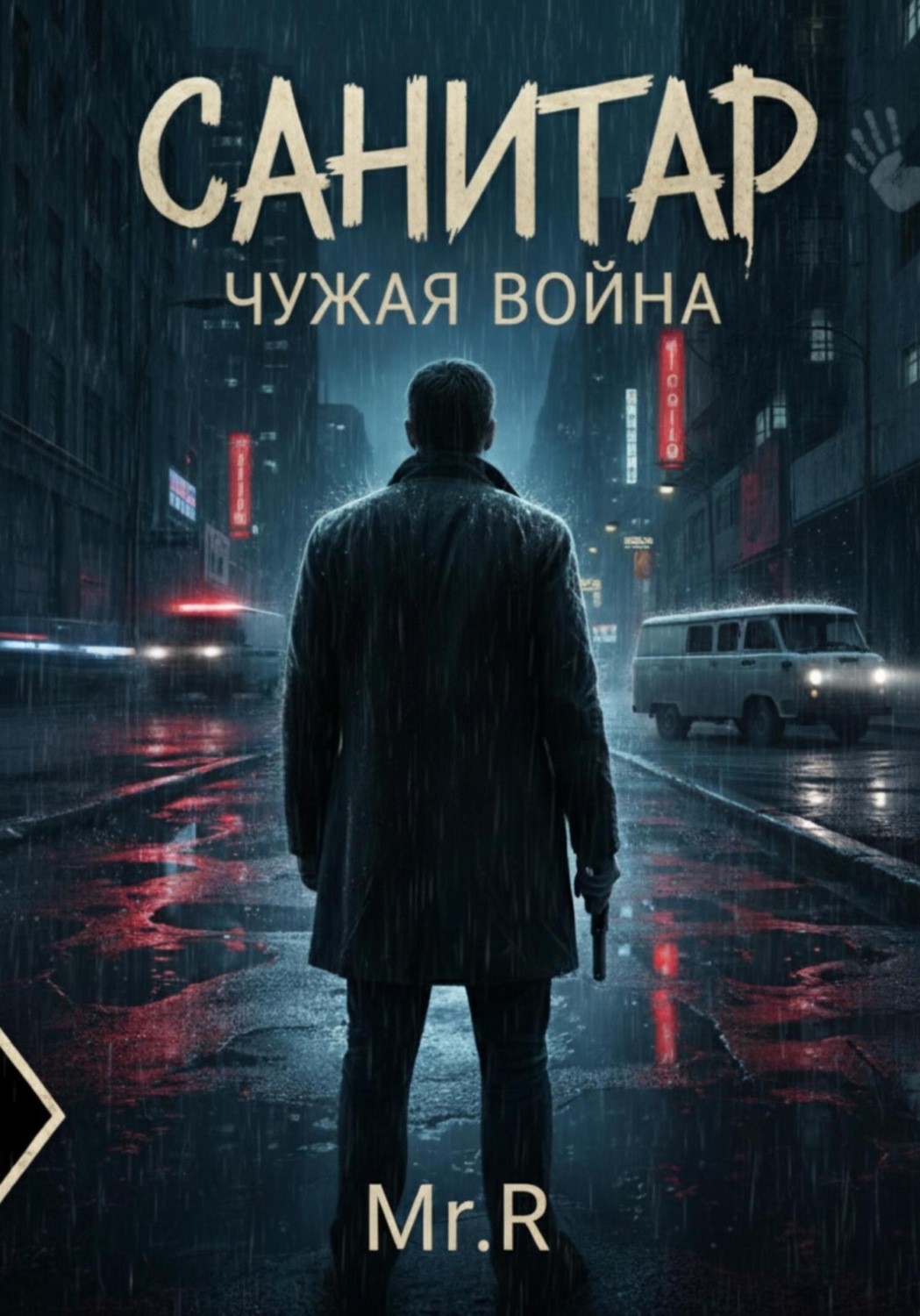 Обложка книги «Санитар. Чужая война»