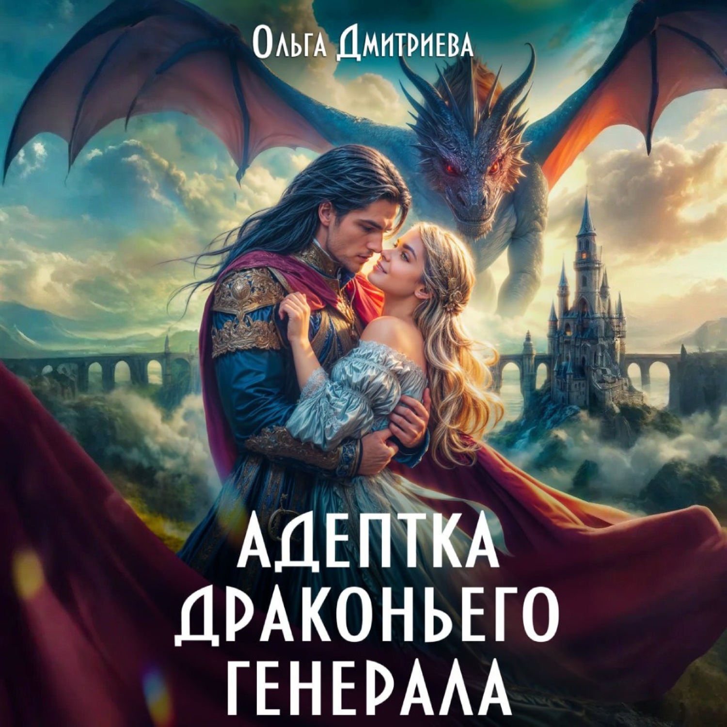 Обложка книги «Адептка драконьего генерала»