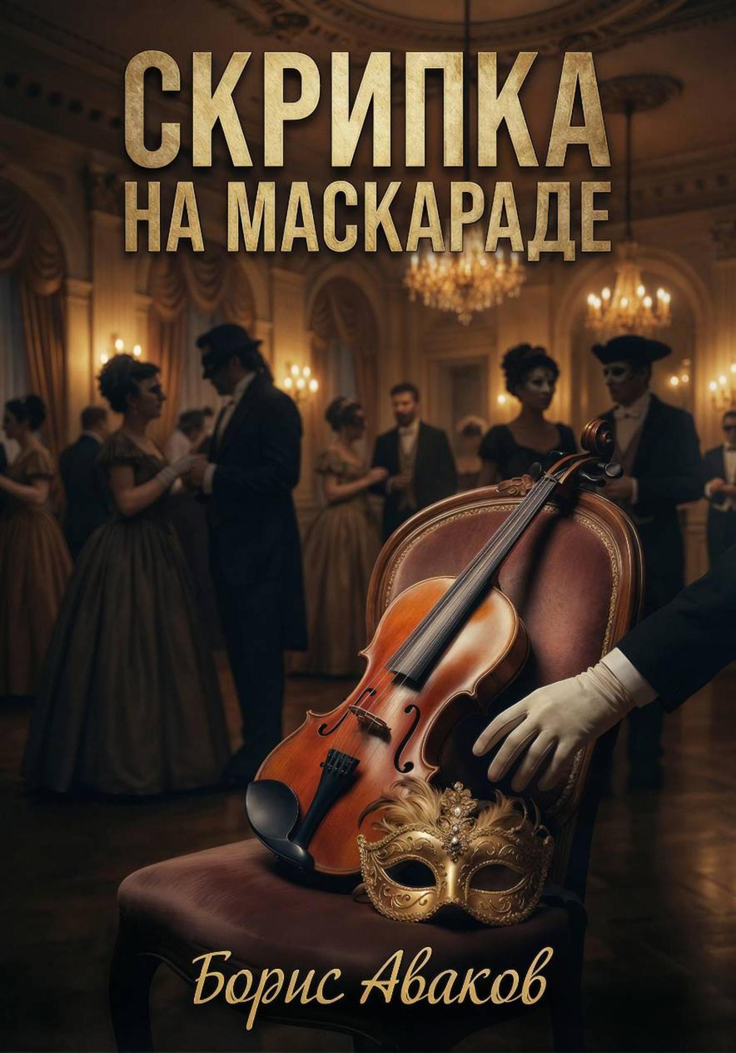 Обложка книги «Скрипка на маскараде»