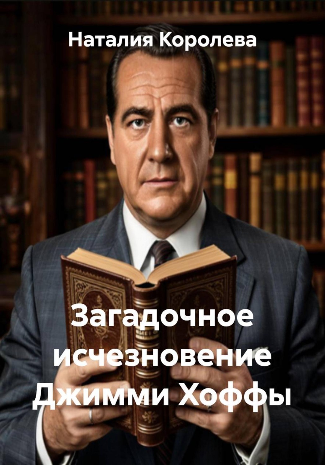 Обложка книги «Загадочное исчезновение Джимми Хоффы»