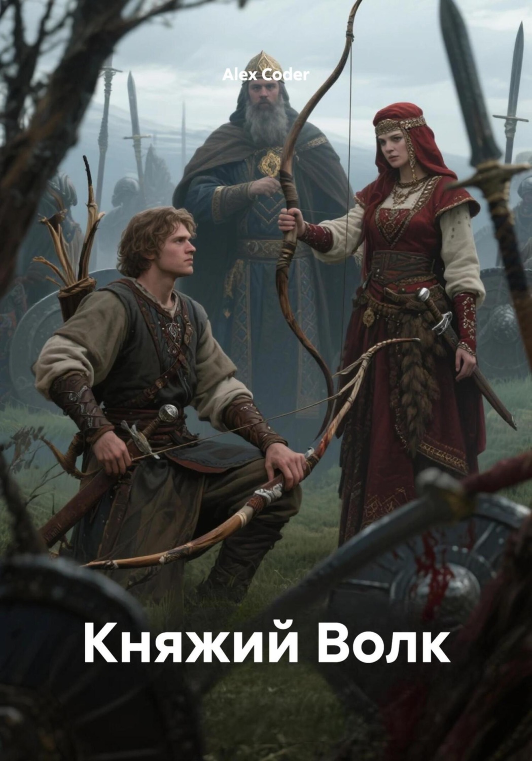 Обложка книги «Княжий Волк»