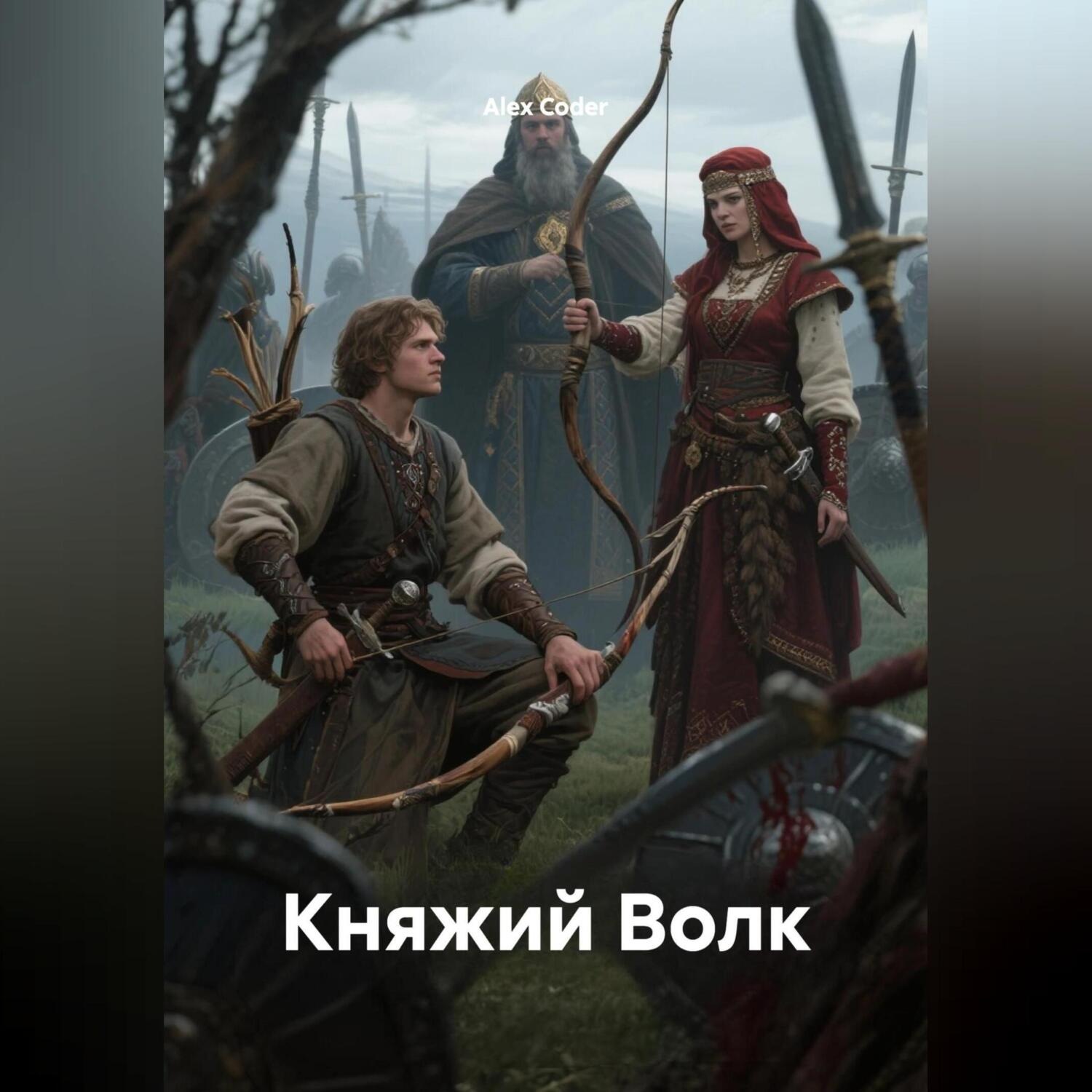 Обложка книги «Княжий Волк»