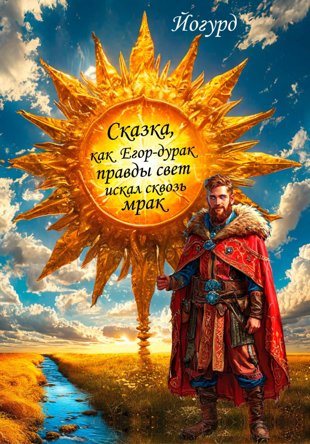 Обложка книги «Сказка, как Егор-дурак правды свет искал сквозь мрак»