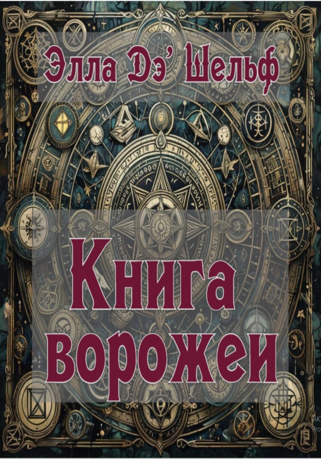 Обложка книги «Книга ворожеи»