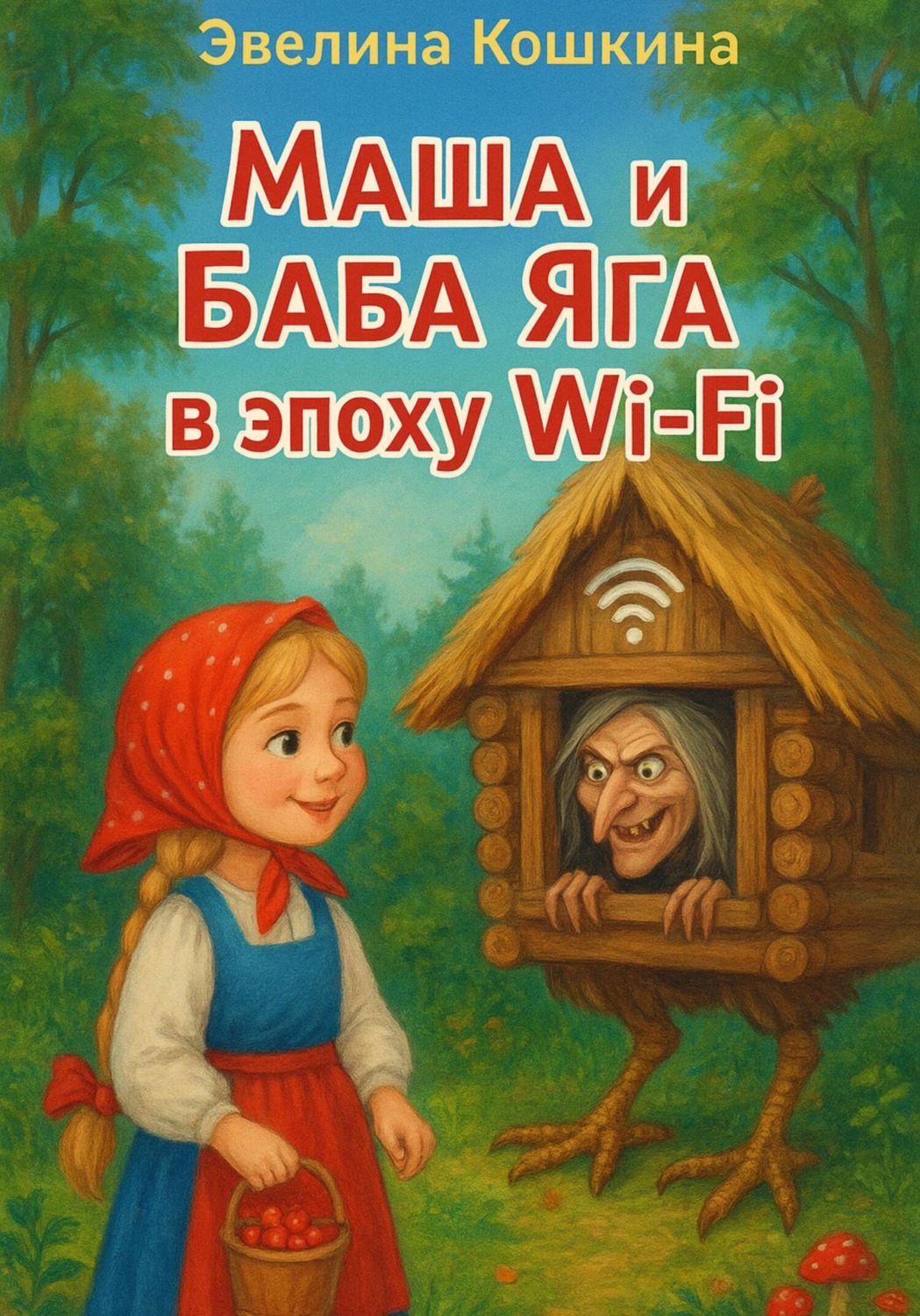 Обложка книги «Маша и Баба Яга в эпоху Wi-Fi»