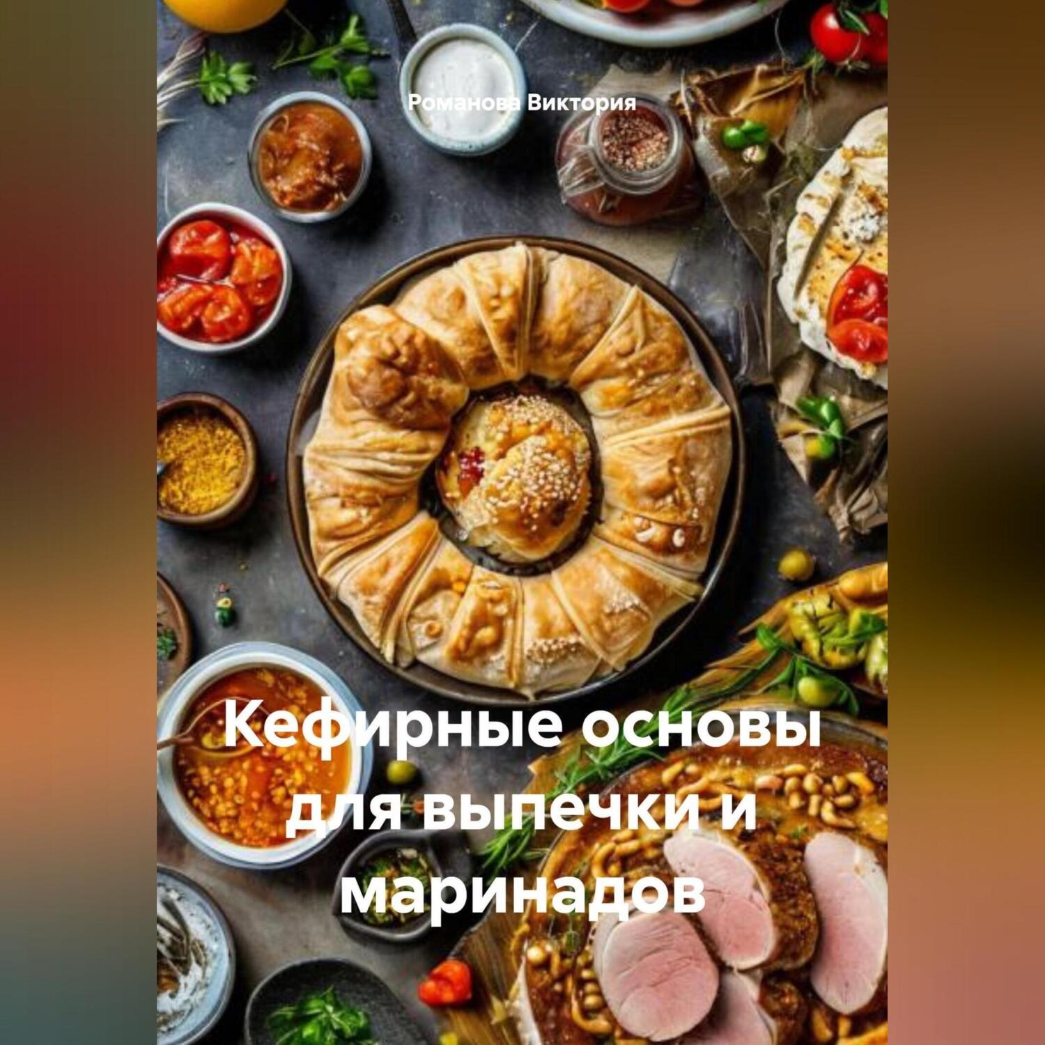 Обложка книги «Кефирные основы для выпечки и маринадов»