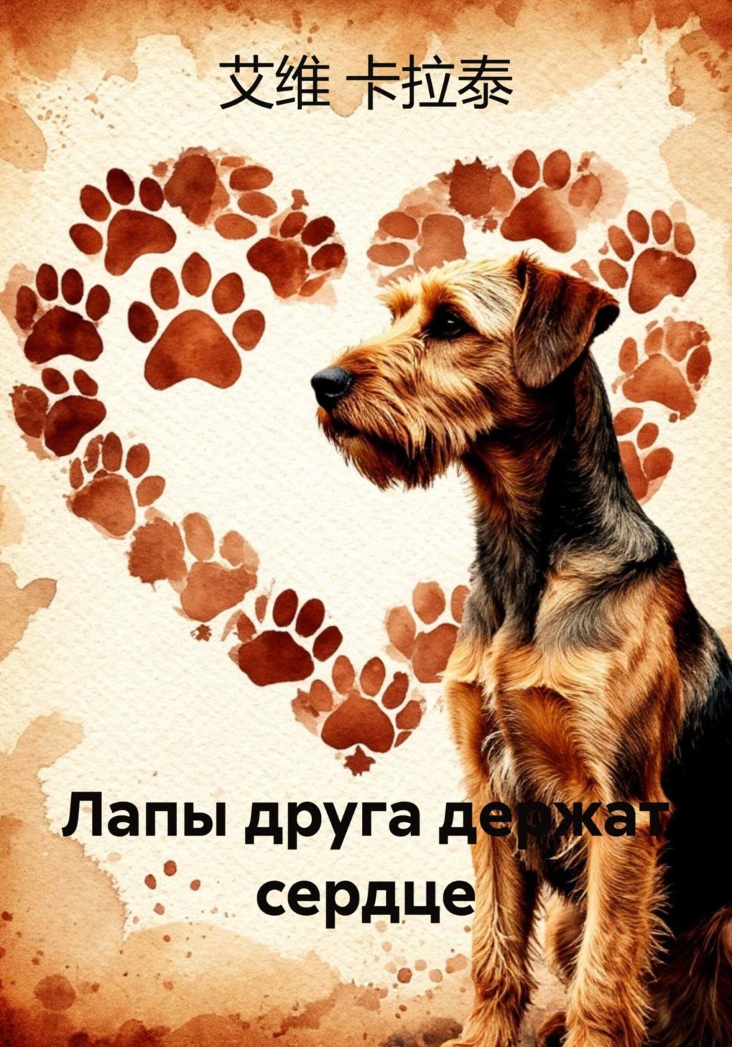 Обложка книги «Лапы друга держат сердце»