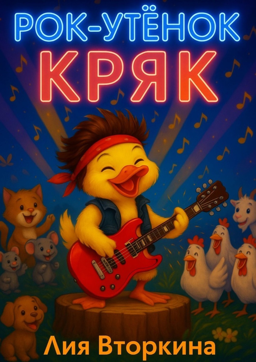 Обложка книги «Рок-утёнок Кряк»