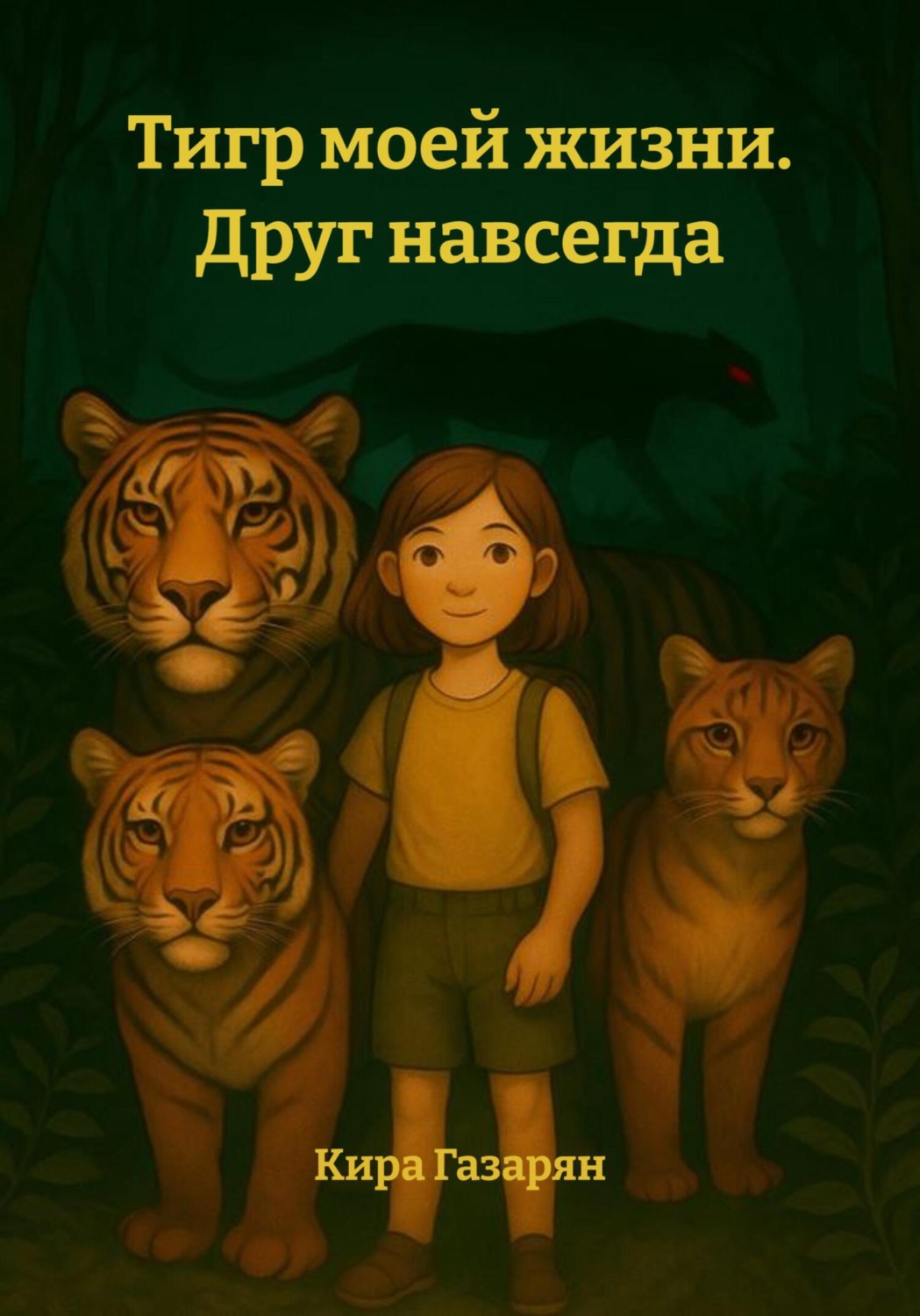 Обложка книги «Тигр моей жизни. Друг навсегда»