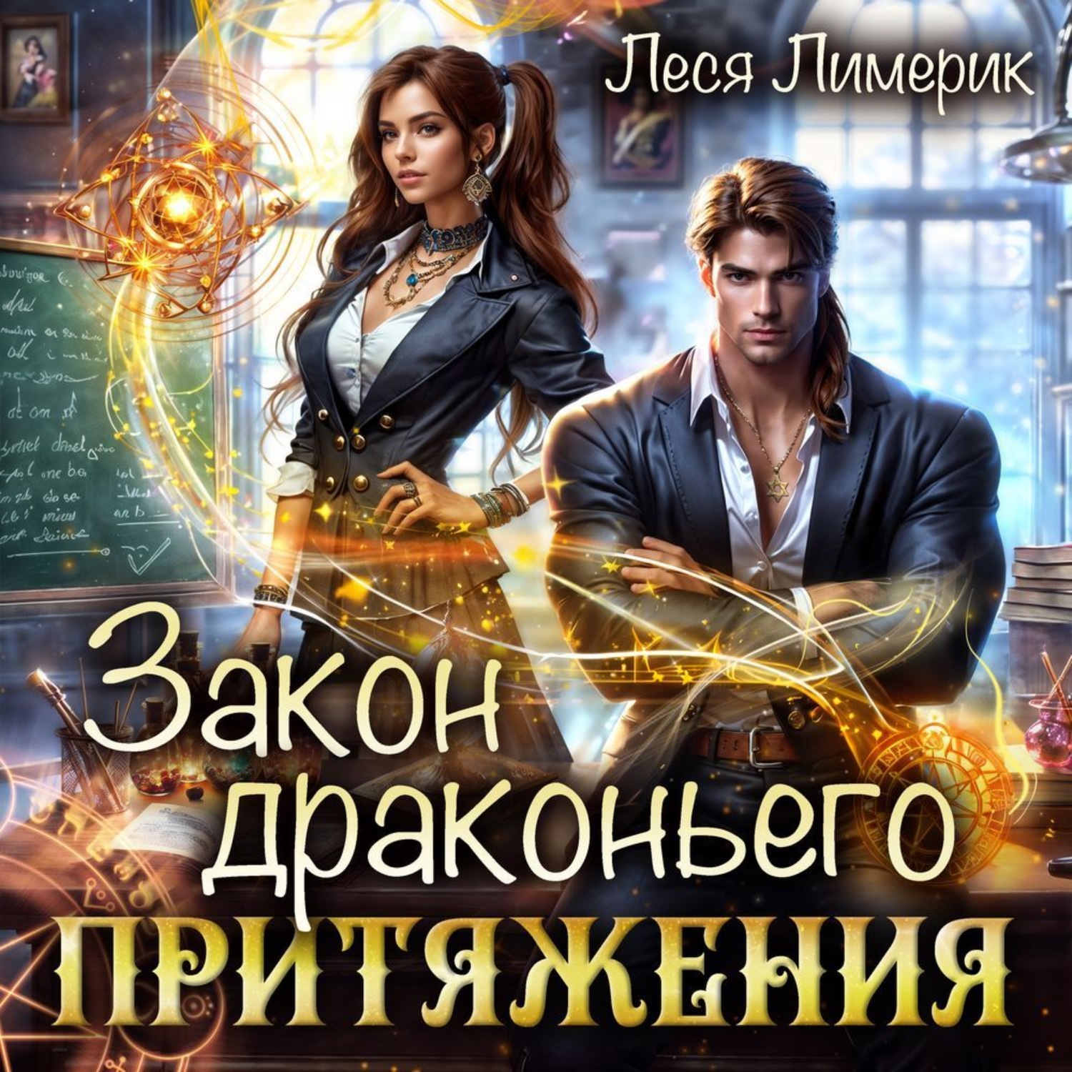 Обложка книги «Закон драконьего притяжения»