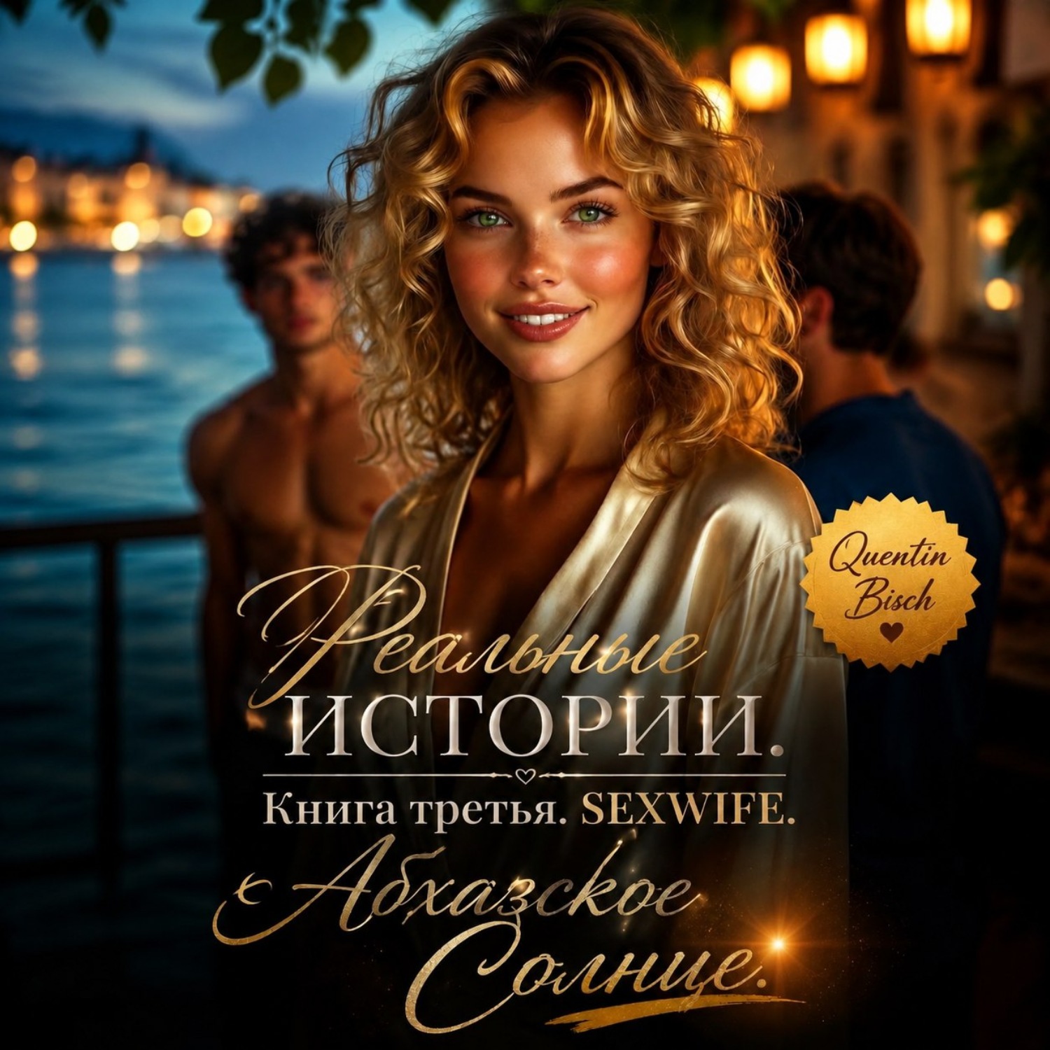 Обложка книги «Реальные истории. Книга третья. SEXWIFE. Абхазское Солнце»