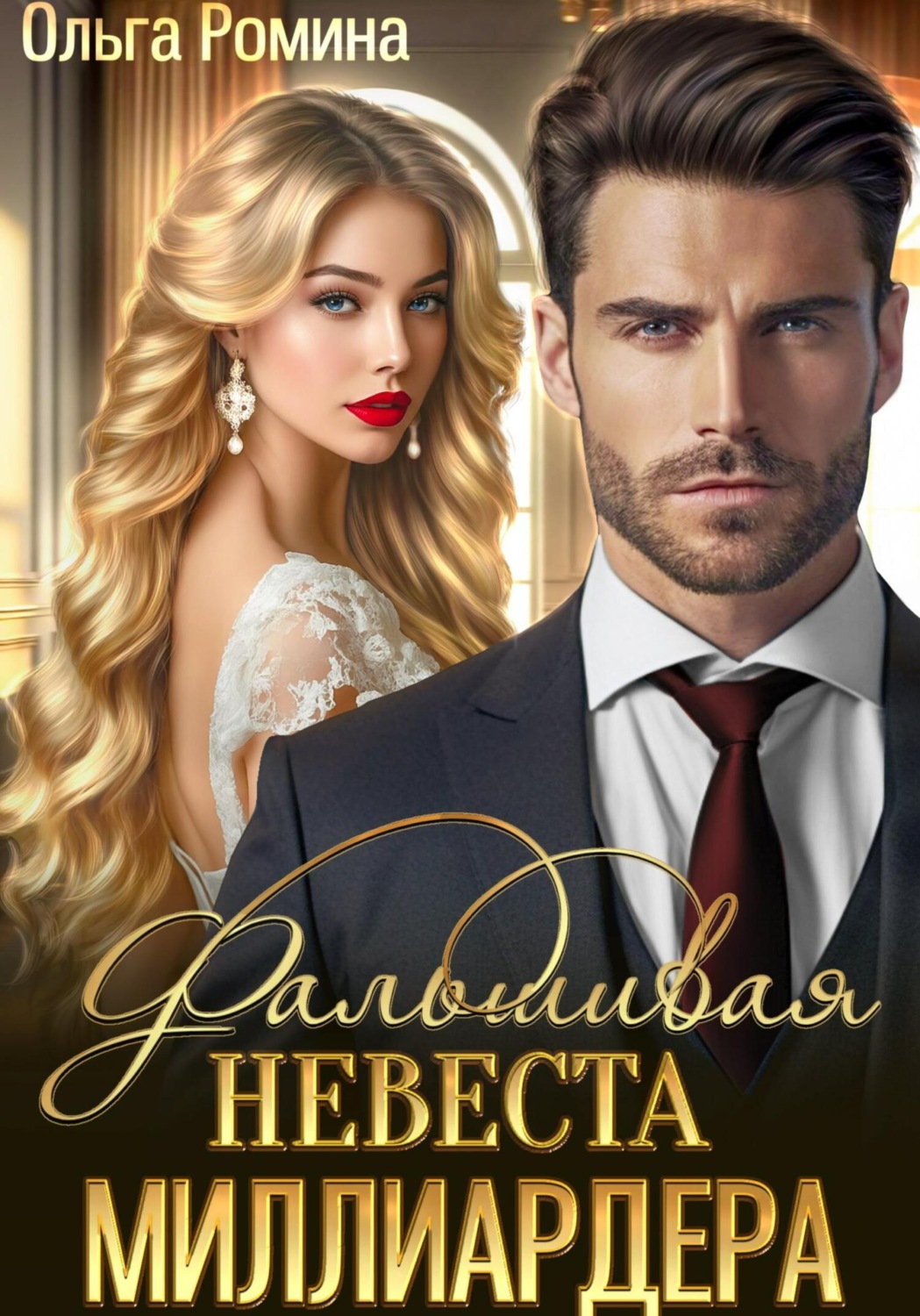 Обложка книги «Фальшивая невеста миллиардера»