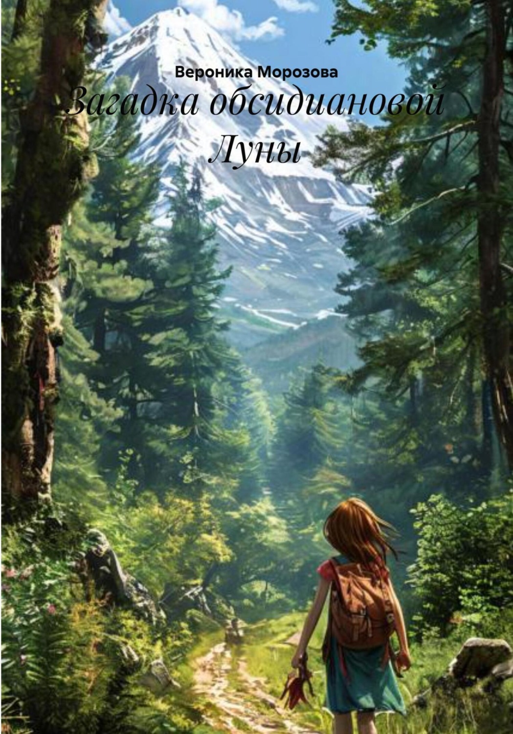 Обложка книги «Загадка обсидиановой Луны»