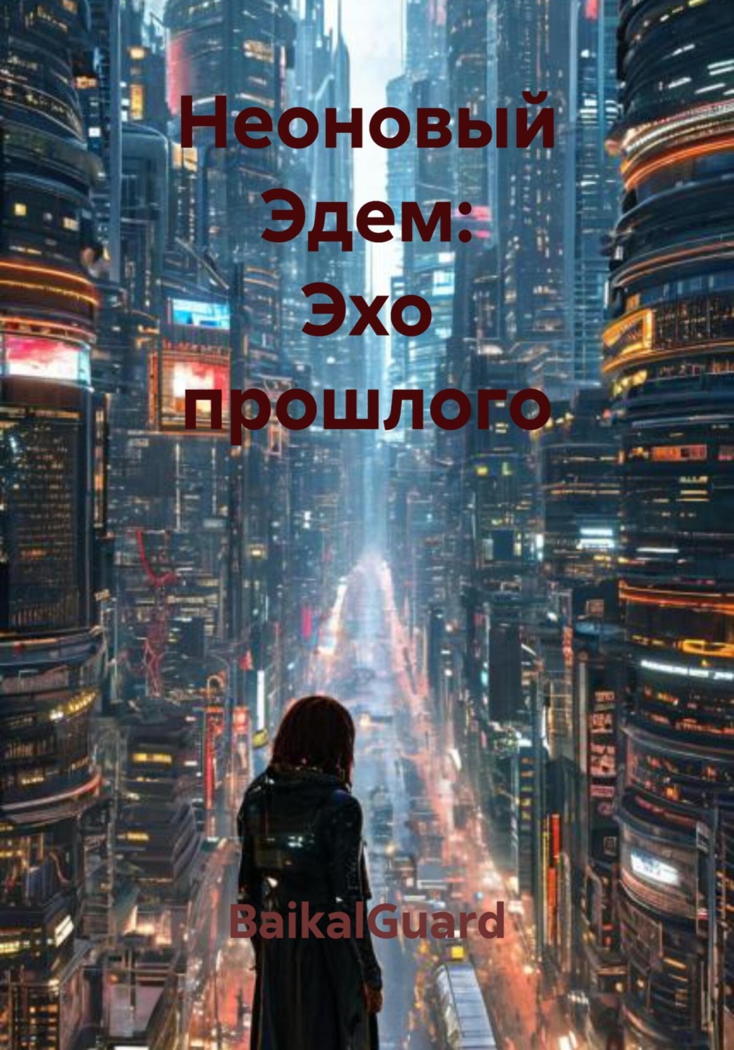 Обложка книги «Неоновый Эдем: Эхо прошлого»