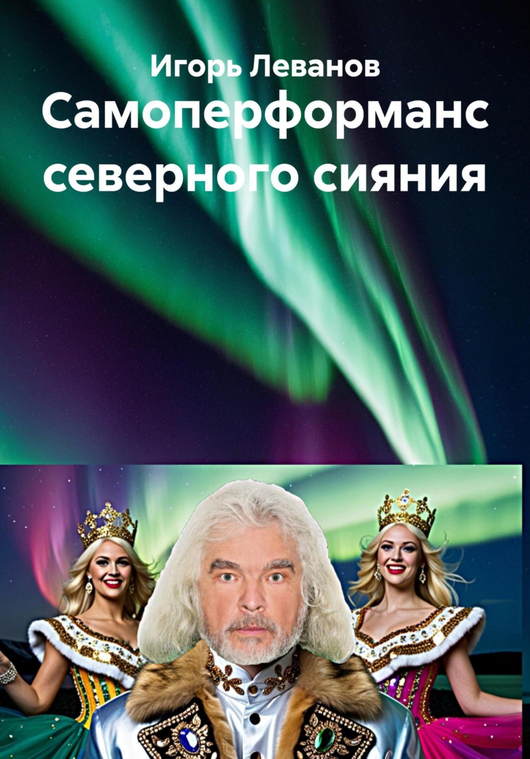 Обложка книги «Самоперформанс северного сияния»
