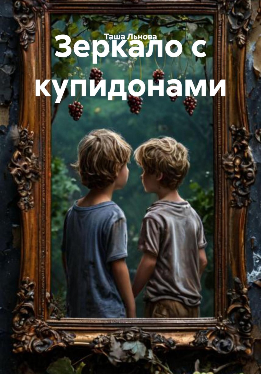 Обложка книги «Зеркало с купидонами»
