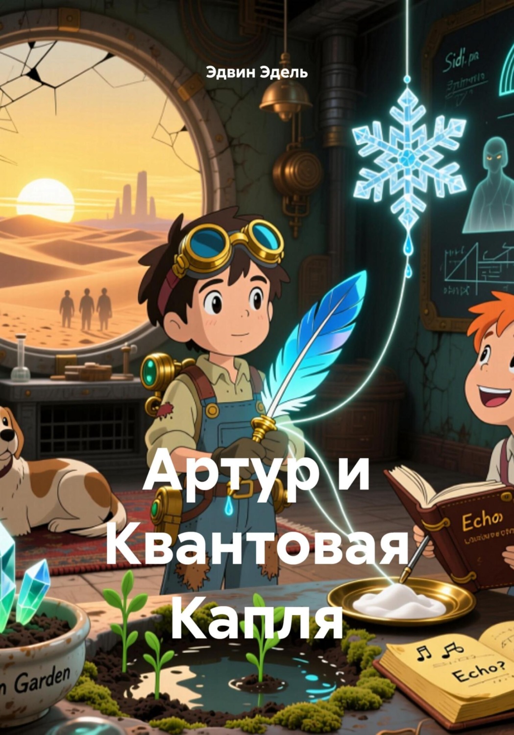 Обложка книги «Артур и Квантовая Капля»