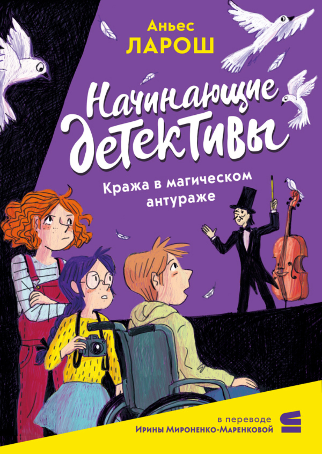 Обложка книги «Начинающие детективы. Кража в магическом антураже»