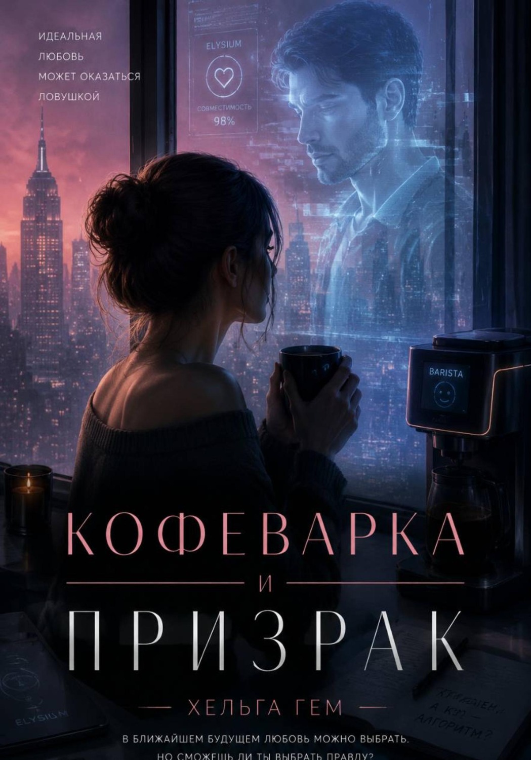 Обложка книги «Кофеварка и призрак»
