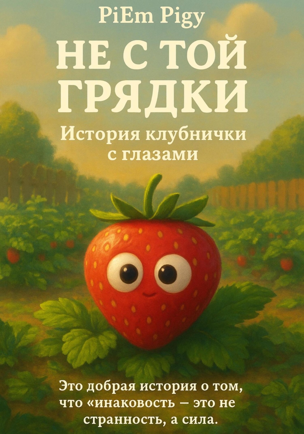 Обложка книги «История клубнички с глазами»