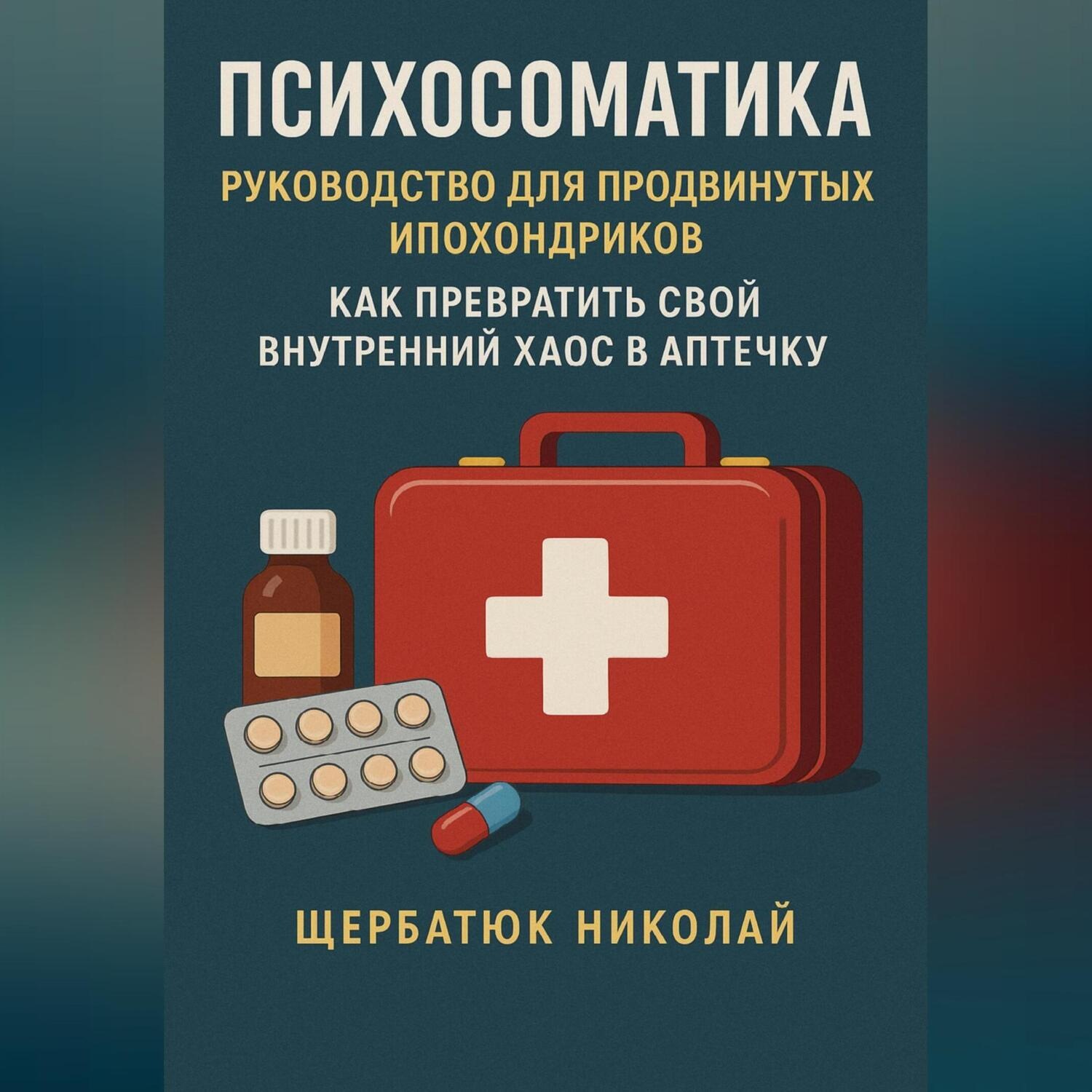 Обложка книги «Психосоматика: Руководство для продвинутых ипохондриков. Как превратить свой внутренний хаос в аптечку.»