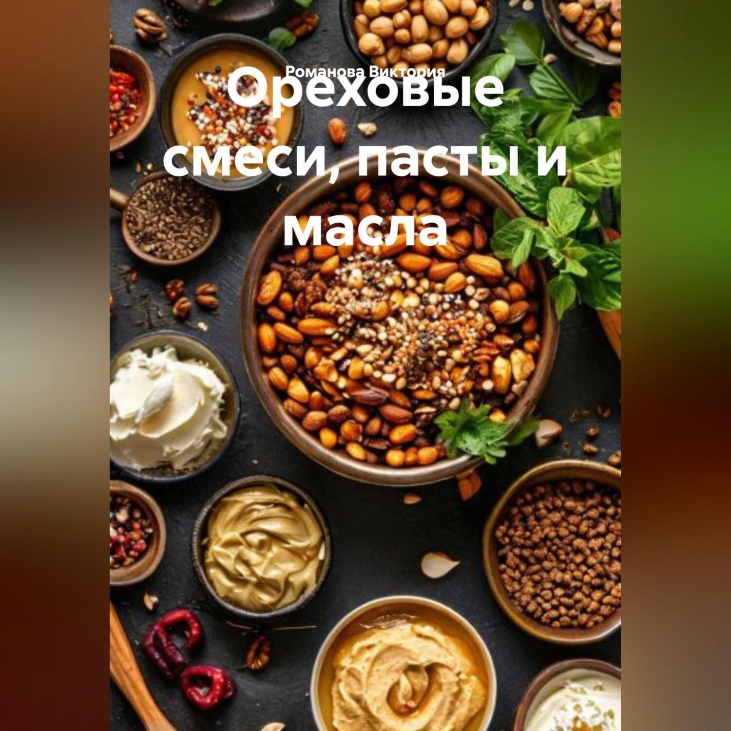 Обложка книги «Ореховые смеси, пасты и масла»
