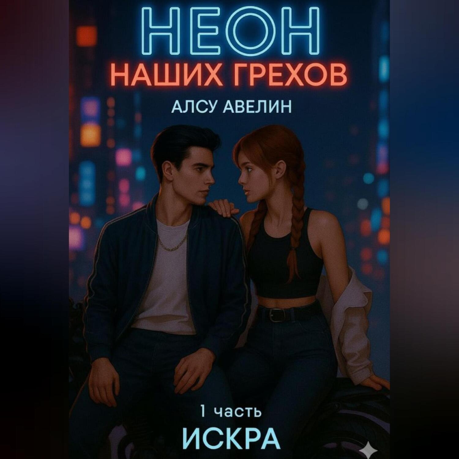 Обложка книги «Неон наших грехов Книга 1 Искра.»