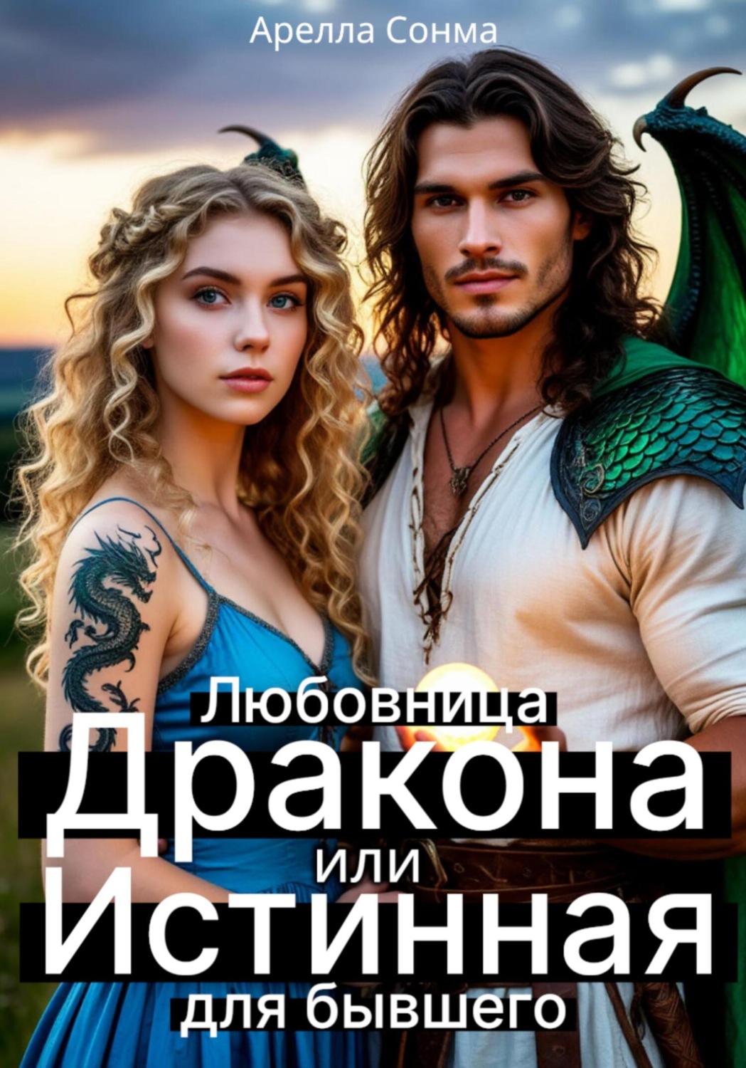 Обложка книги «Любовница Дракона, или Истинная для бывшего»