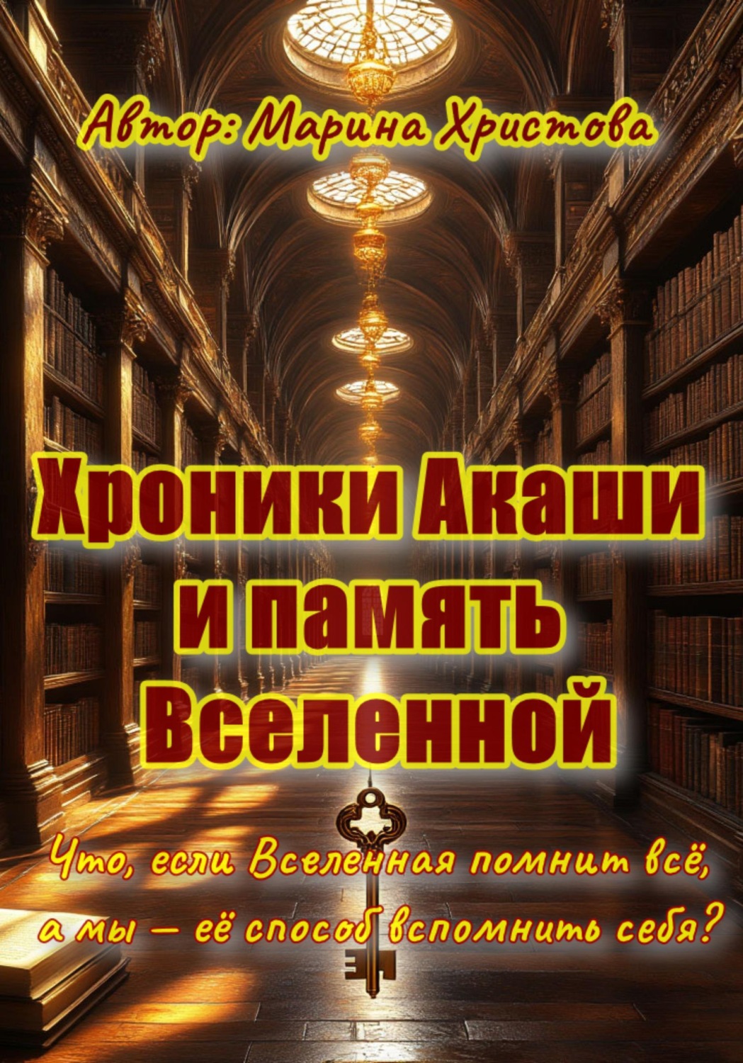 Обложка книги «Хроники Акаши и память Вселенной. Что, если Вселенная помнит всё, а мы - её способ вспомнить себя?»