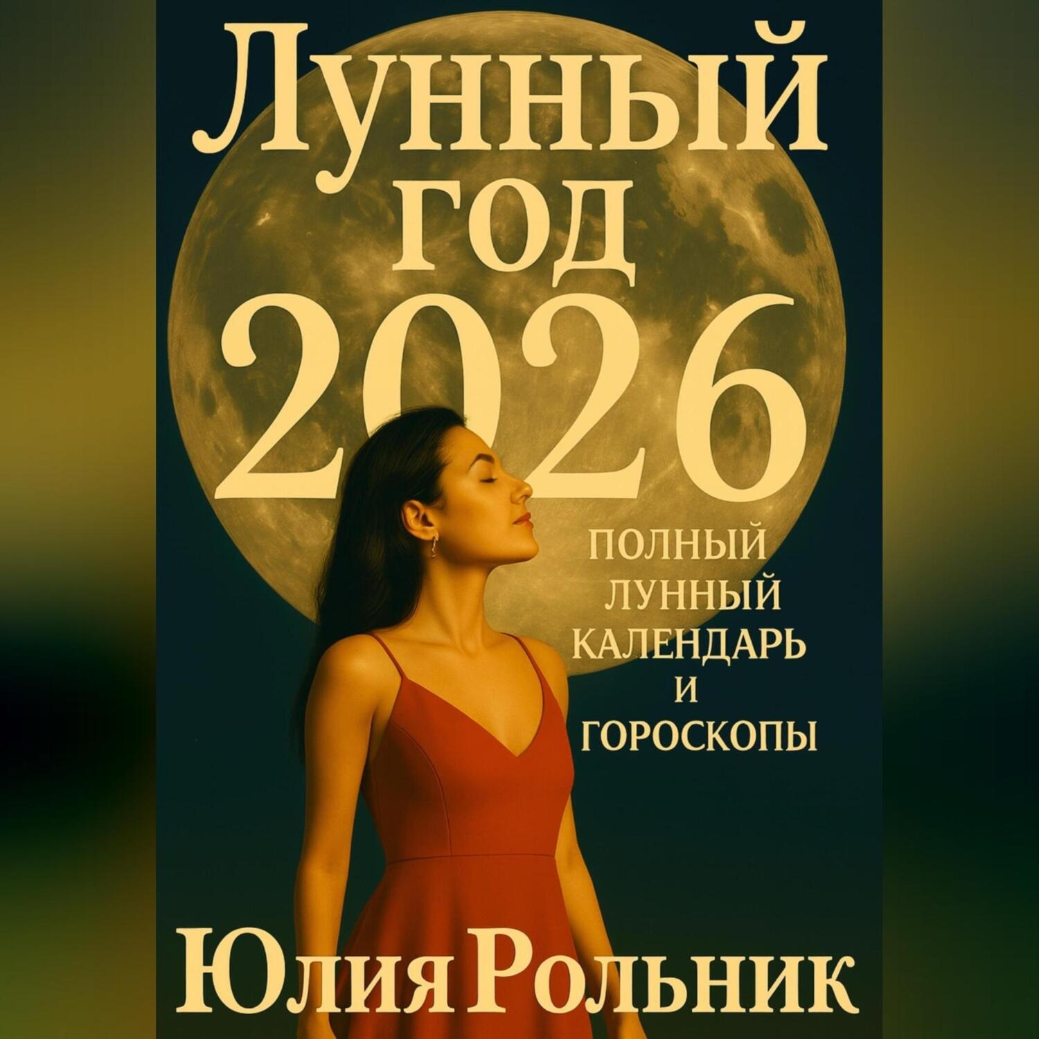 Обложка книги «Лунный год 2026: полный Лунный календарь и гороскопы»