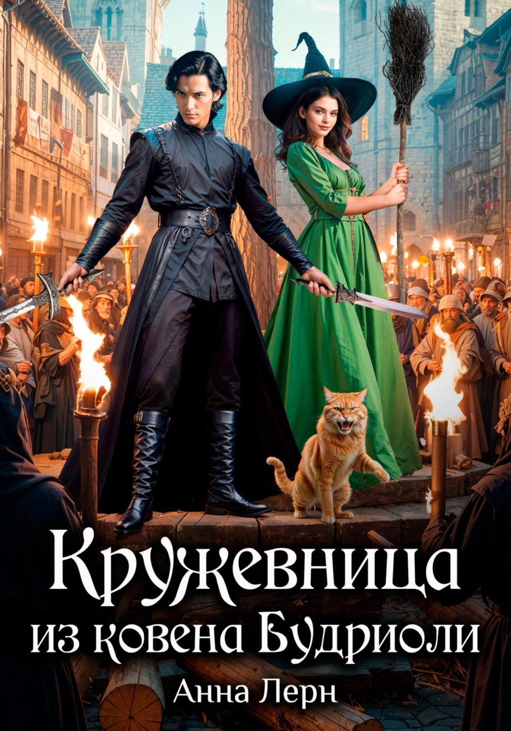 Обложка книги «Кружевница из ковена Будриоли»