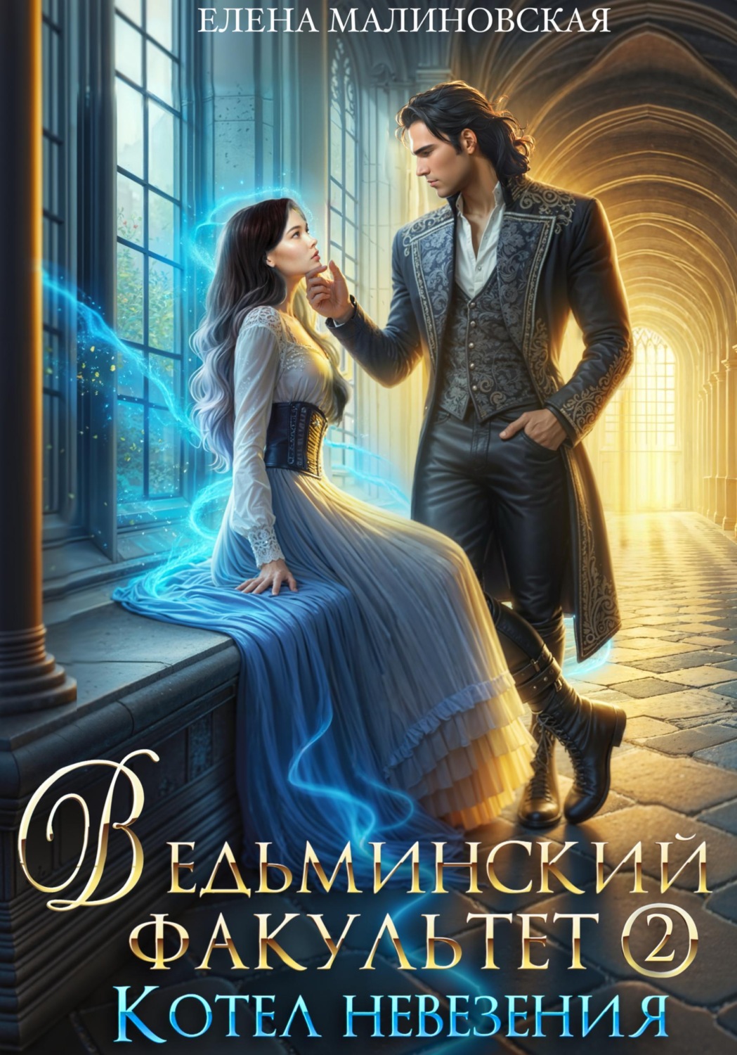 Обложка книги «Ведьминский факультет. Книга вторая. Котел невезения»