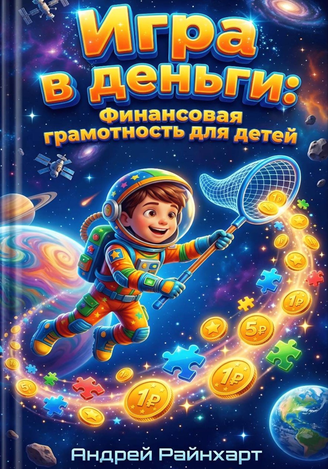 Обложка книги «Игра в деньги: Финансовая грамотность для детей»