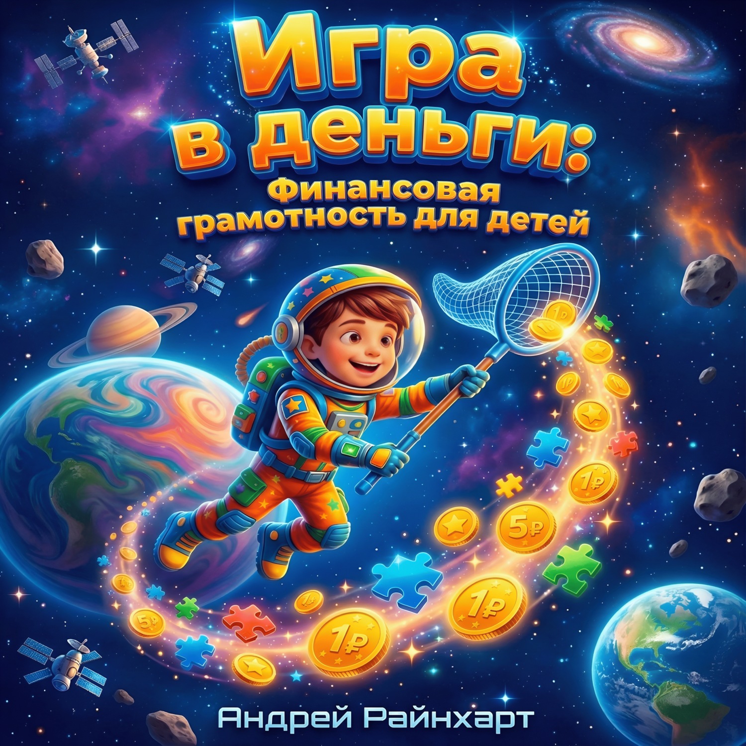 Обложка книги «Игра в деньги: Финансовая грамотность для детей»