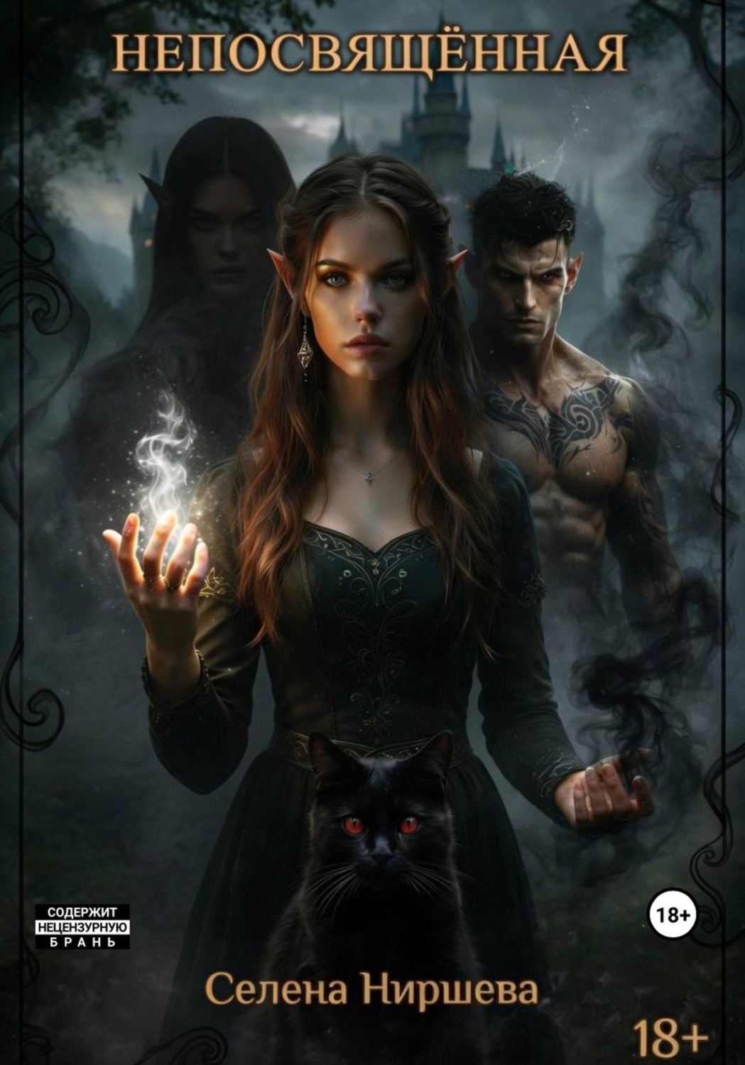 Обложка книги «Непосвящённая»
