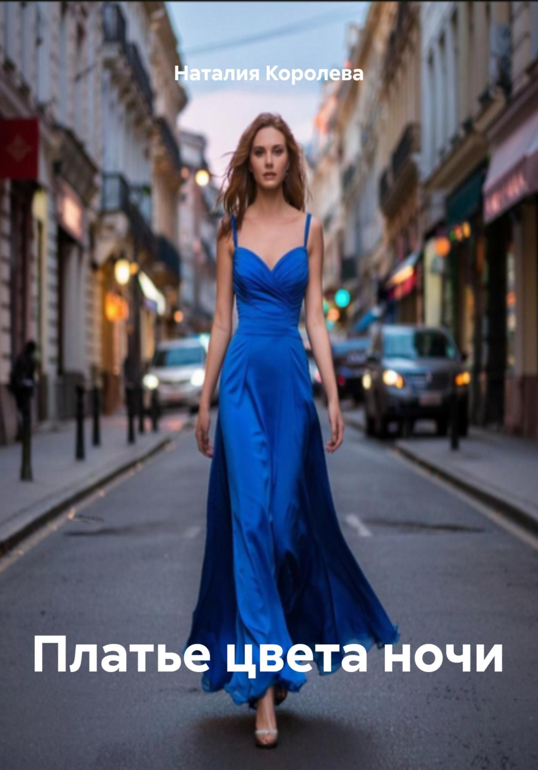 Обложка книги «Платье цвета ночи»