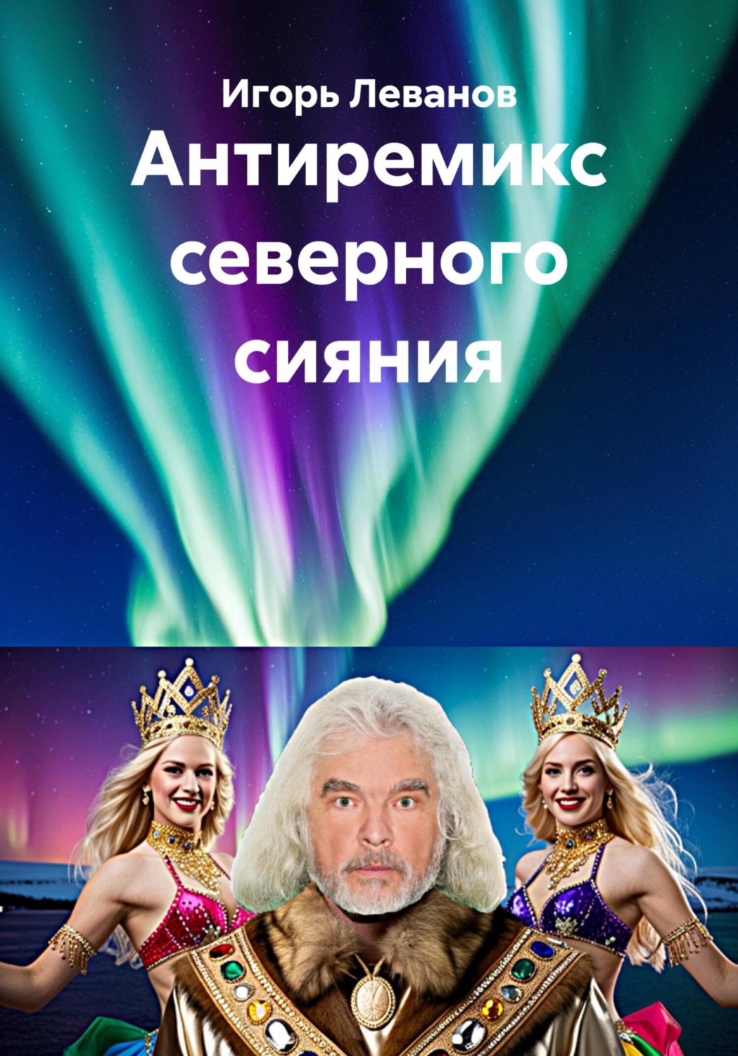 Обложка книги «Антиремикс северного сияния»