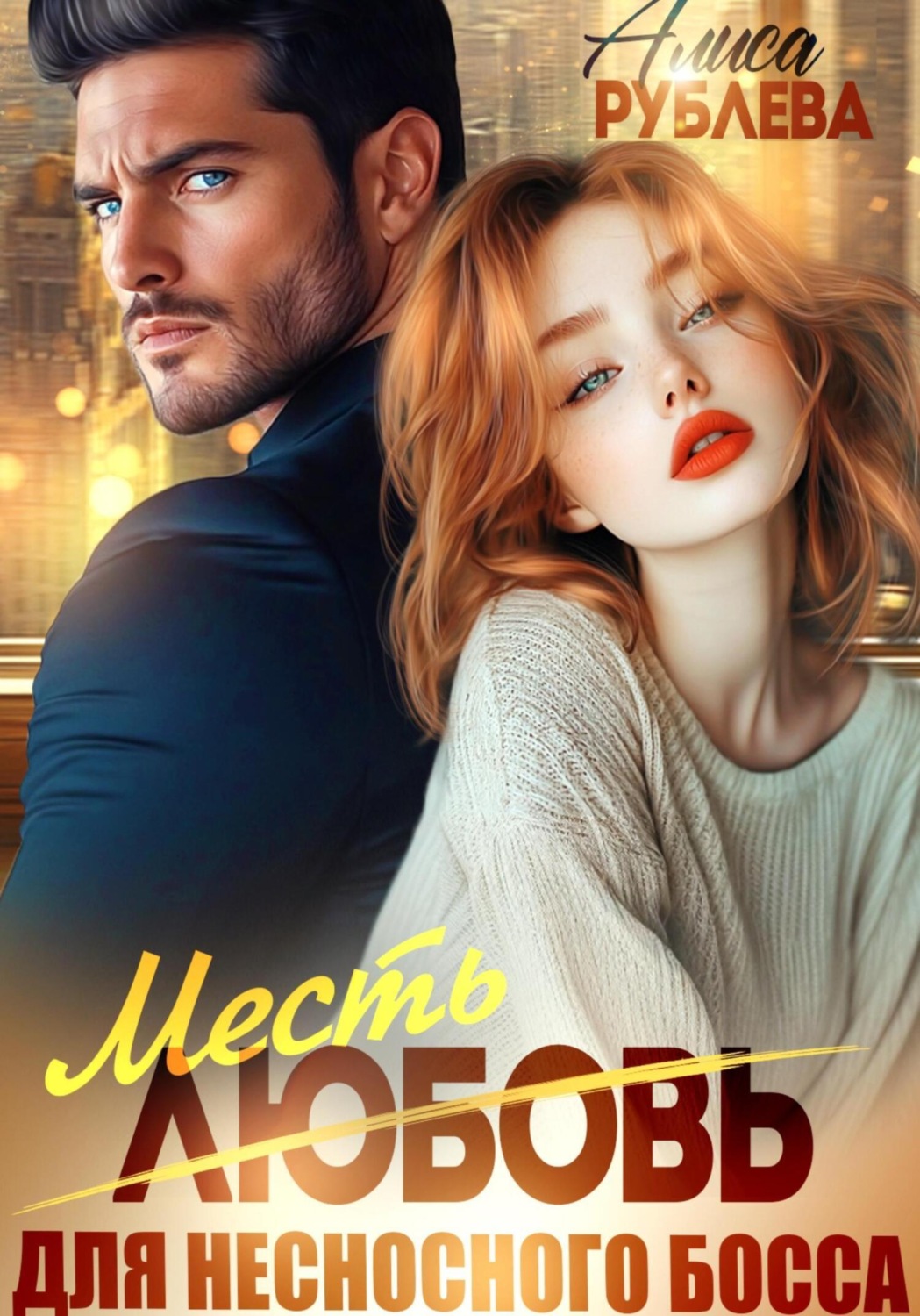 Обложка книги «Любовь (месть) для несносного босса»