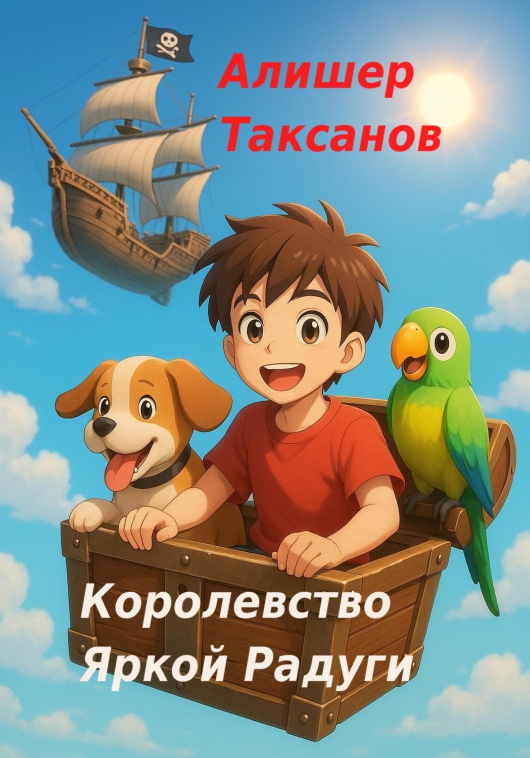 Обложка книги «Королевство Яркой Радуги»