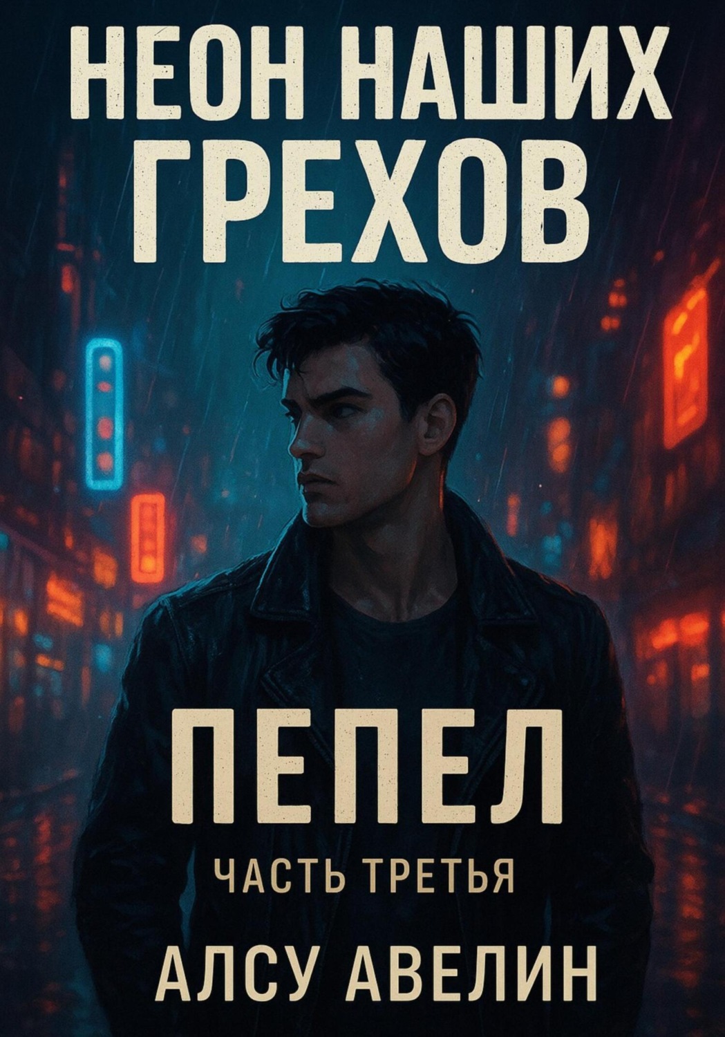 Обложка книги «Неон наших грехов. Книга 3. Пепел»